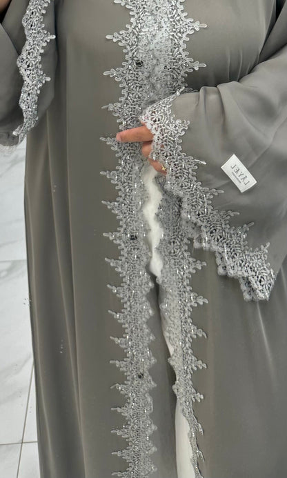 Abaya Grey