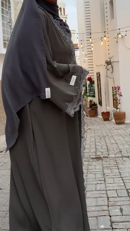 Abaya Grey