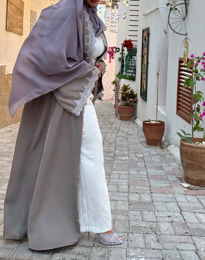 Abaya Grey